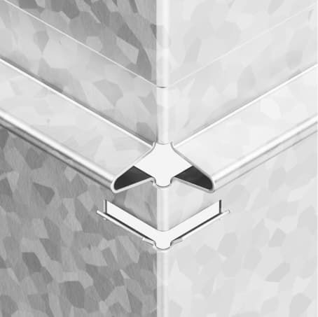 Bending metal around corners